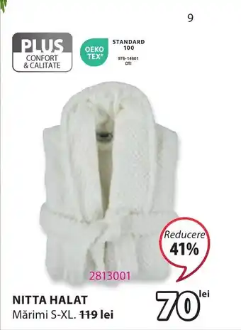JYSK NITTA HALAT Ofertă