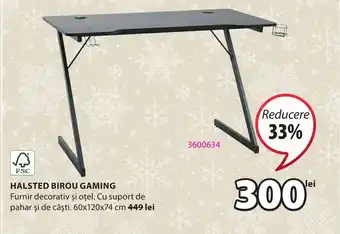 JYSK HALSTED BIROU GAMING Ofertă