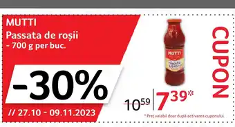 MUTTI Passata de roșii