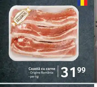 Selgros Coastă cu carne Ofertă