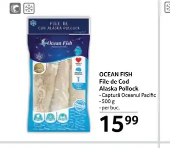 Selgros OCEAN FISH File de Cod Alaska Pollock Ofertă