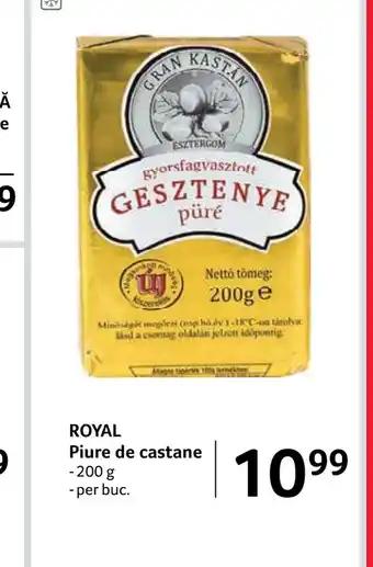 ROYAL Piure de castane