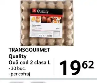 Selgros TRANSGOURMET Quality Ouă cod 2 clasa L Ofertă