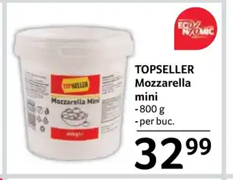 Selgros TOPSELLER Mozzarella mini Ofertă