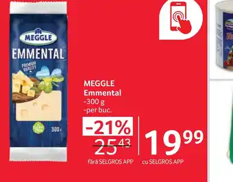 Selgros MEGGLE Emmental Ofertă