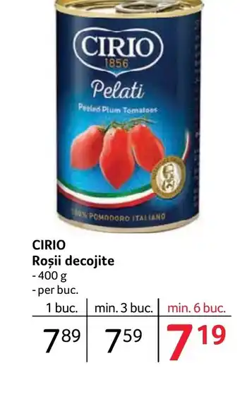 Selgros CIRIO Roşii decojite Ofertă