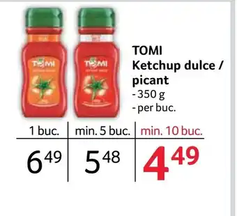 Selgros TOMI Ketchup dulce / picant Ofertă
