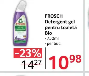 Selgros FROSCH Detergent gel pentru toaletă Bio Ofertă