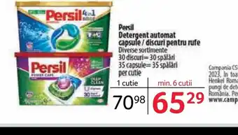 Selgros Persil Detergent automat capsule/discuri pentru rufe Ofertă