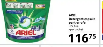 Selgros ARIEL Detergent capsule pentru rufe Ofertă