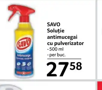 Selgros SAVO Soluție antimucegai cu pulverizator Ofertă