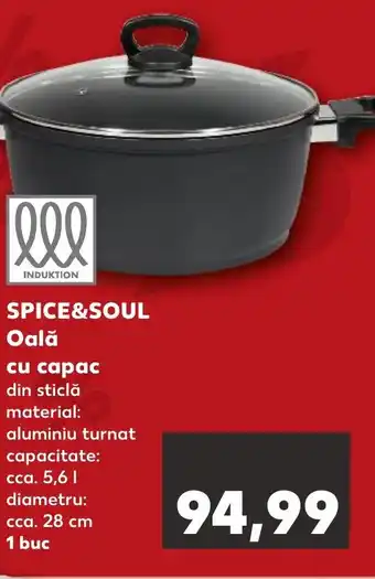 Kaufland SPICE&SOUL Oală cu capac din sticlă Ofertă