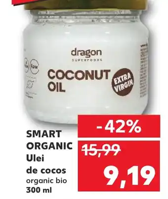 Kaufland SMART ORGANIC Ulei de cocos organic bio 300 ml Ofertă