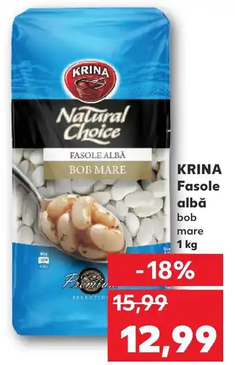 Kaufland KRINA Fasole albă bob mare Ofertă