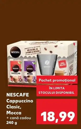 Kaufland NESCAFE Cappuccino Clasic, Mocca Ofertă