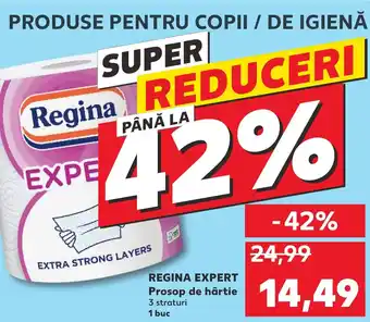 Kaufland REGINA EXPERT Prosop de hârtie Ofertă