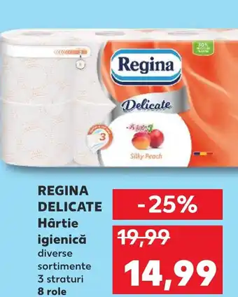 Kaufland REGINA DELICATE Hârtie igienică Ofertă