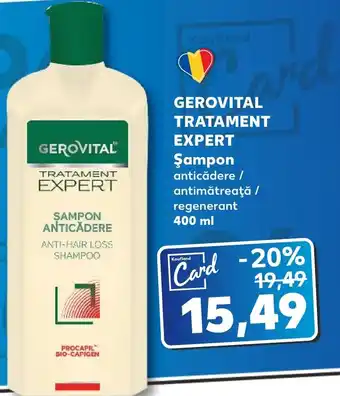 Kaufland GEROVITAL TRATAMENT EXPERT Şampon Ofertă