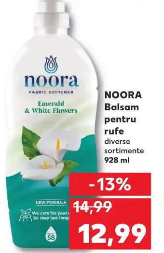 Kaufland NOORA Balsam pentru rufe diverse sortimente 928 ml Ofertă