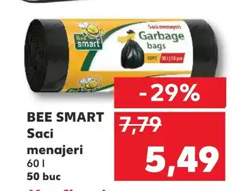 Kaufland BEE SMART Saci menajeri Ofertă