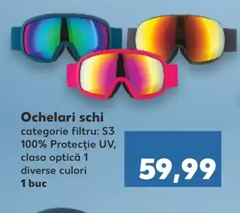 Kaufland Ochelari schi categorie filtru: S3 100% Protecţie UV, clasa optică 1 diverse culori Ofertă