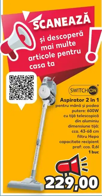 Kaufland Aspirator 2 în 1 Ofertă
