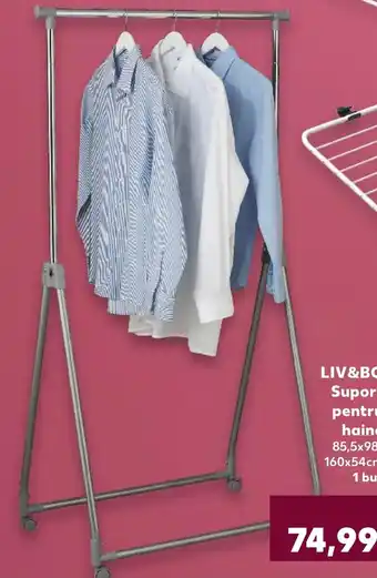 Kaufland LIV&BO Suport pentru haine Ofertă