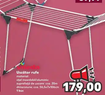 Kaufland Uscător rufe material: Ofertă