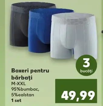 Kaufland Boxeri pentru bărbaţi M-XXL Ofertă