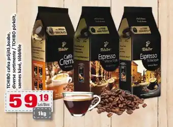 CBA TCHIBO cafea prăjită, boabe, diverse sortimente / TCHIBO pörkölt, szemes kávé, többféle Ofertă