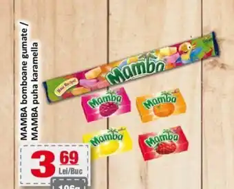 CBA MAMBA bomboane gumate / MAMBA puha karamella Ofertă
