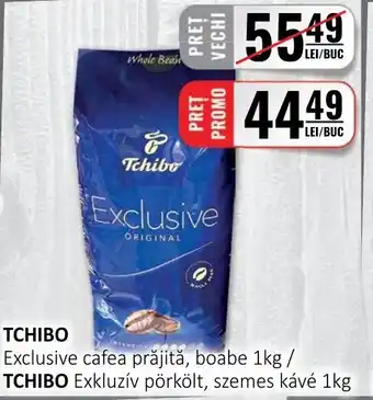 TCHIBO Exclusive cafea prăjită, boabe 1kg
