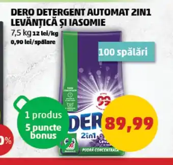 Penny DERO DETERGENT AUTOMAT 2IN1 LEVANTICĂ ȘI IASOMIE Ofertă