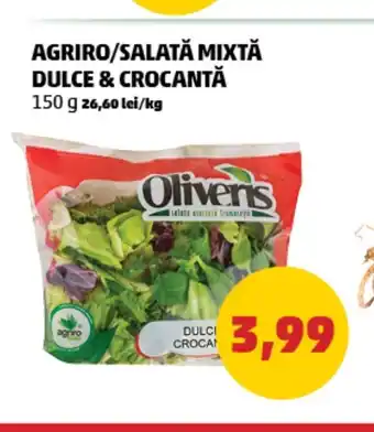 Penny AGRIRO/SALATĂ MIXTĂ DULCE & CROCANTĂ Ofertă