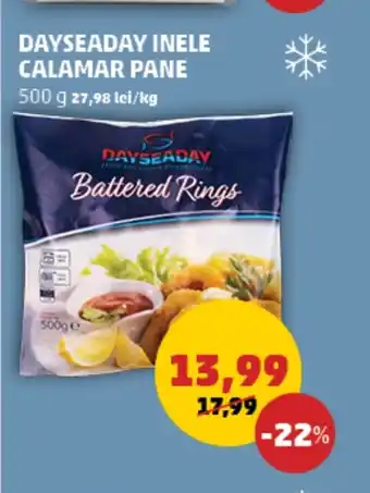 Penny DAYSEADAY INELE CALAMAR PANE Ofertă