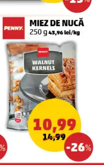 Penny MIEZ DE NUCĂ Ofertă