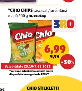 Penny CHIO CHIPS Ofertă