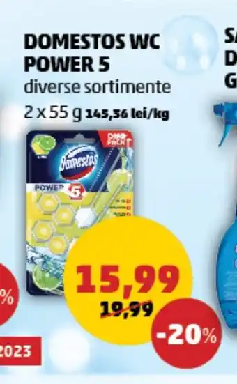Penny DOMESTOS WC POWER 5 Ofertă