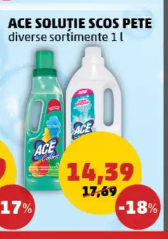 Penny ACE SOLUȚIE SCOS PETE Ofertă