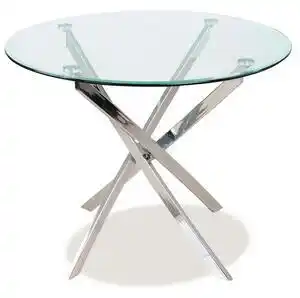 Masa sticla 90 cm agis, 90x90x73