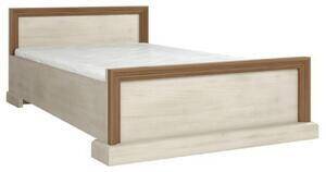 Favi Pat dormitor royal l1, pal melaminat, pin nordic/stejar sălbatic, 160x Ofertă