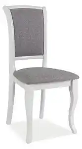 Scaune bucatarie simple mn-sc, stofa gri, 45x42x96