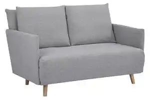 Canapea gri willy, 132x82x91 cm