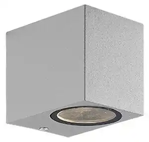 Favi Aplica de exterior minimalista tilos w1 gri patrata 1x35w gu10 Ofertă