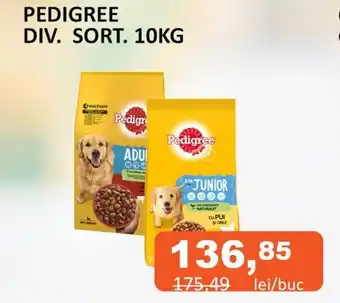 Unicarm PEDIGREE DIV. SORT. 10KG Ofertă