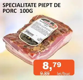 Unicarm SPECIALITATE PIEPT DE PORC 100G Ofertă