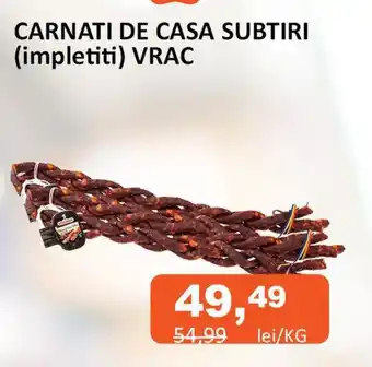 Unicarm CARNATI DE CASA SUBTIRI (impletiti) VRAC Ofertă