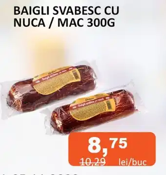 Unicarm BAIGLI SVABESC CU NUCA / MAC 300G Ofertă