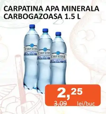 Unicarm CARPATINA APA MINERALA CARBOGAZOASA 1.5 L Ofertă