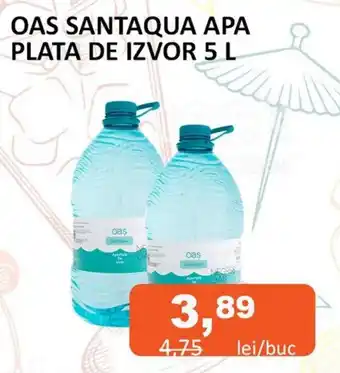 Unicarm OAS SANTAQUA APA PLATA DE IZVOR 5 L Ofertă